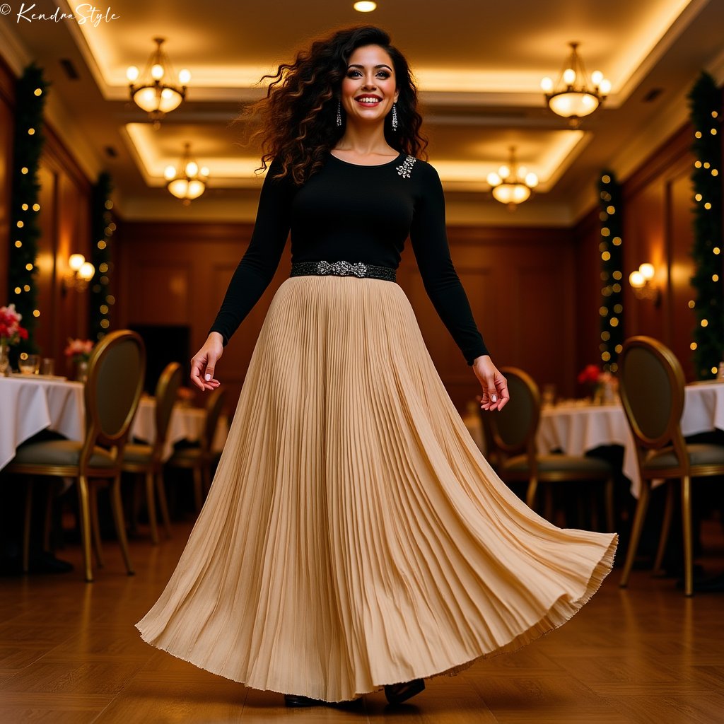 Ivory Satin Holiday Dress