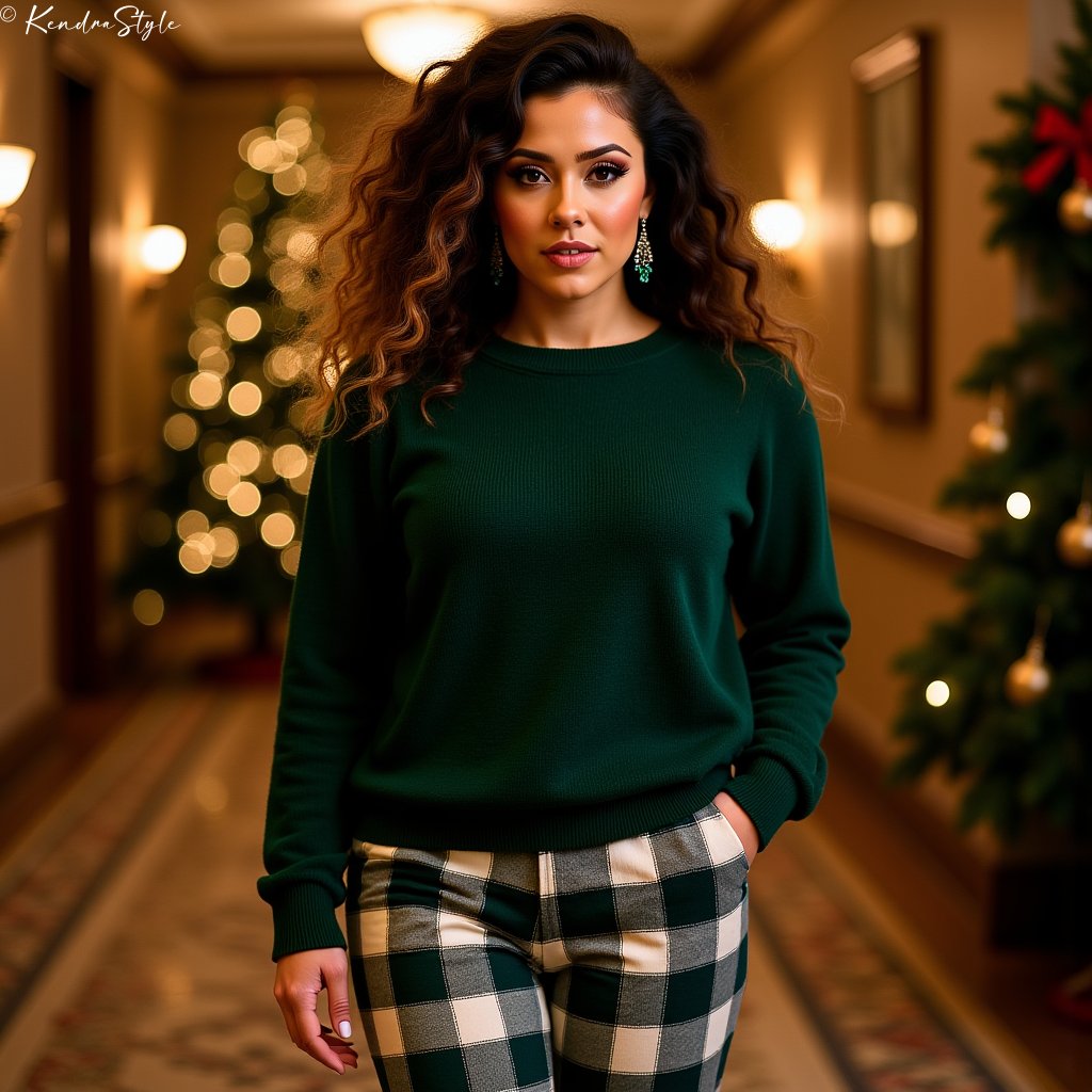 Black Elegant Christmas Dress