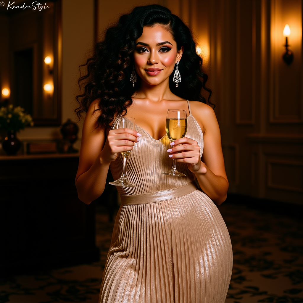 NYE Dress 011 - White Ivory Nye