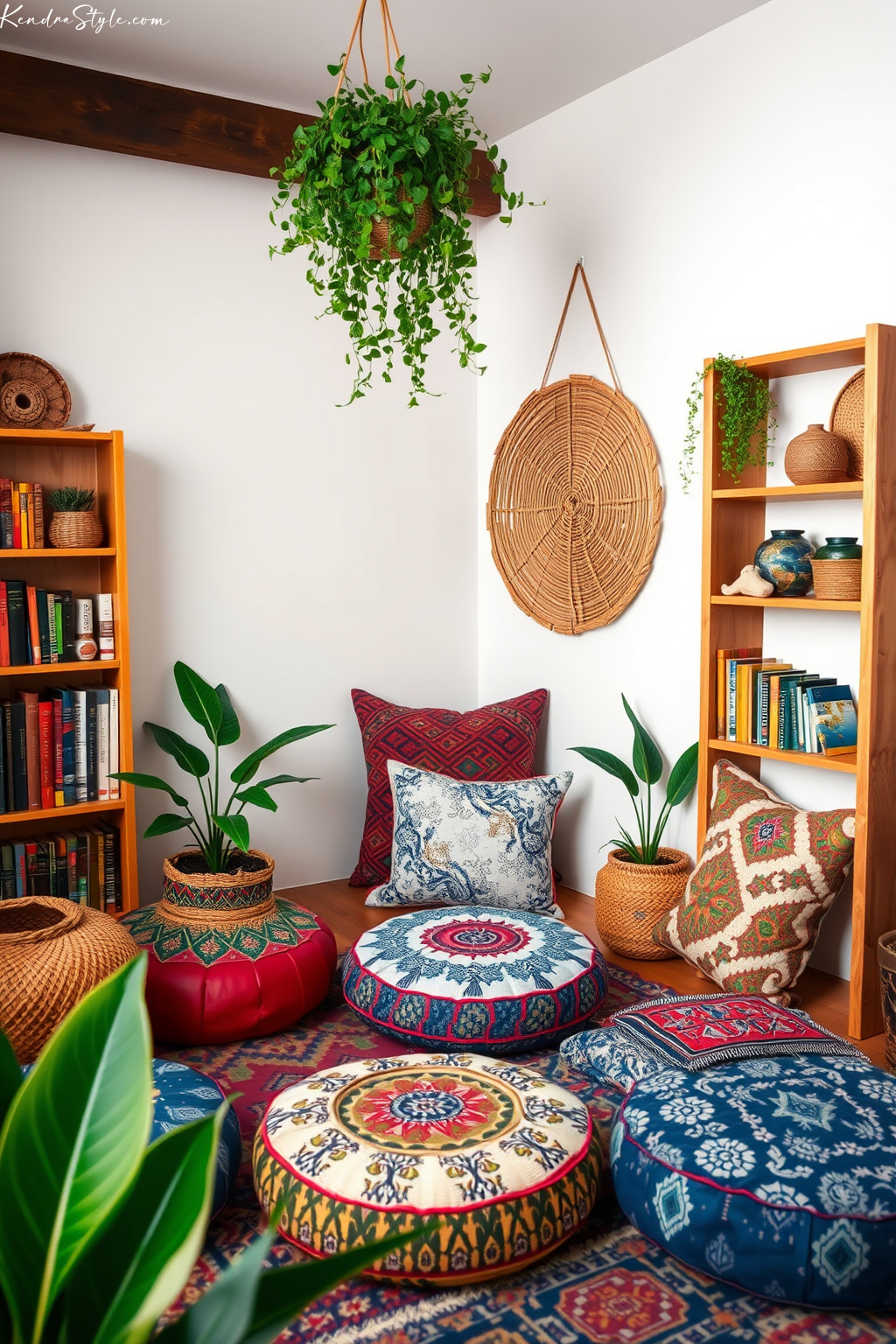 Boho Reading Nook