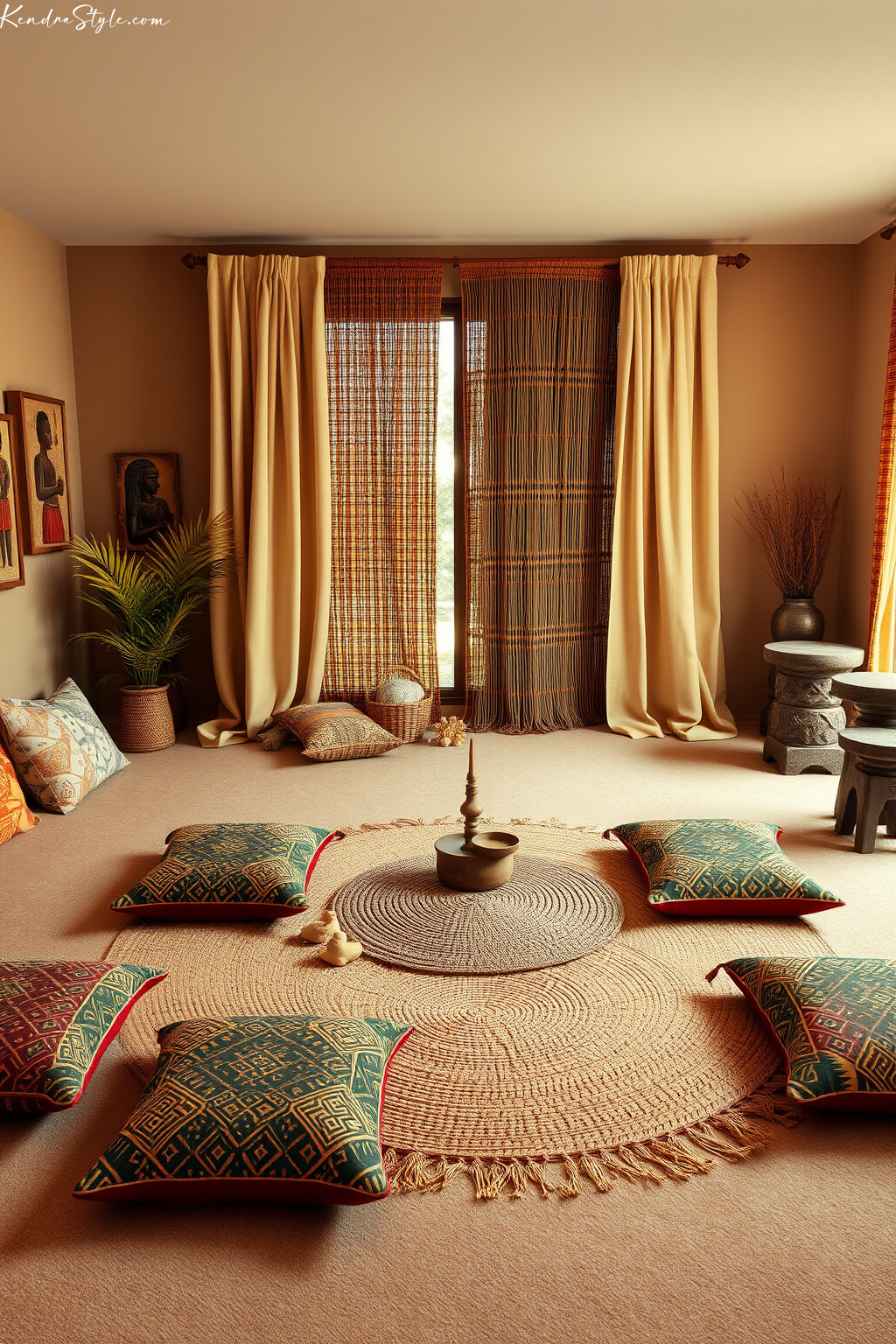 Peaceful Meditation Space