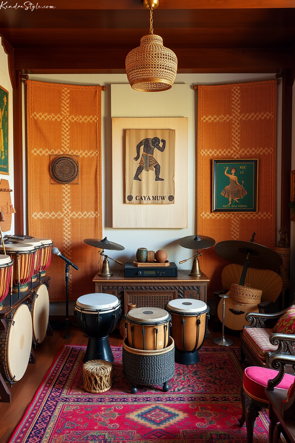 Eclectic Music Room