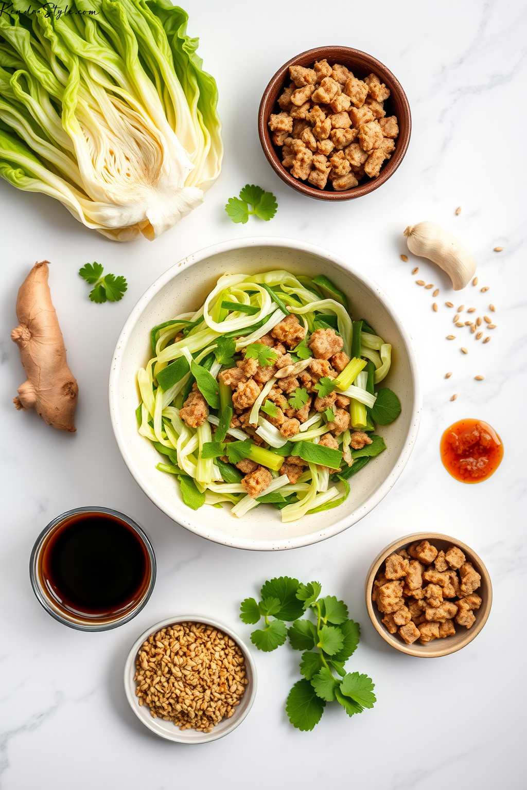 Cabbage Egg Roll Bowl Recipe