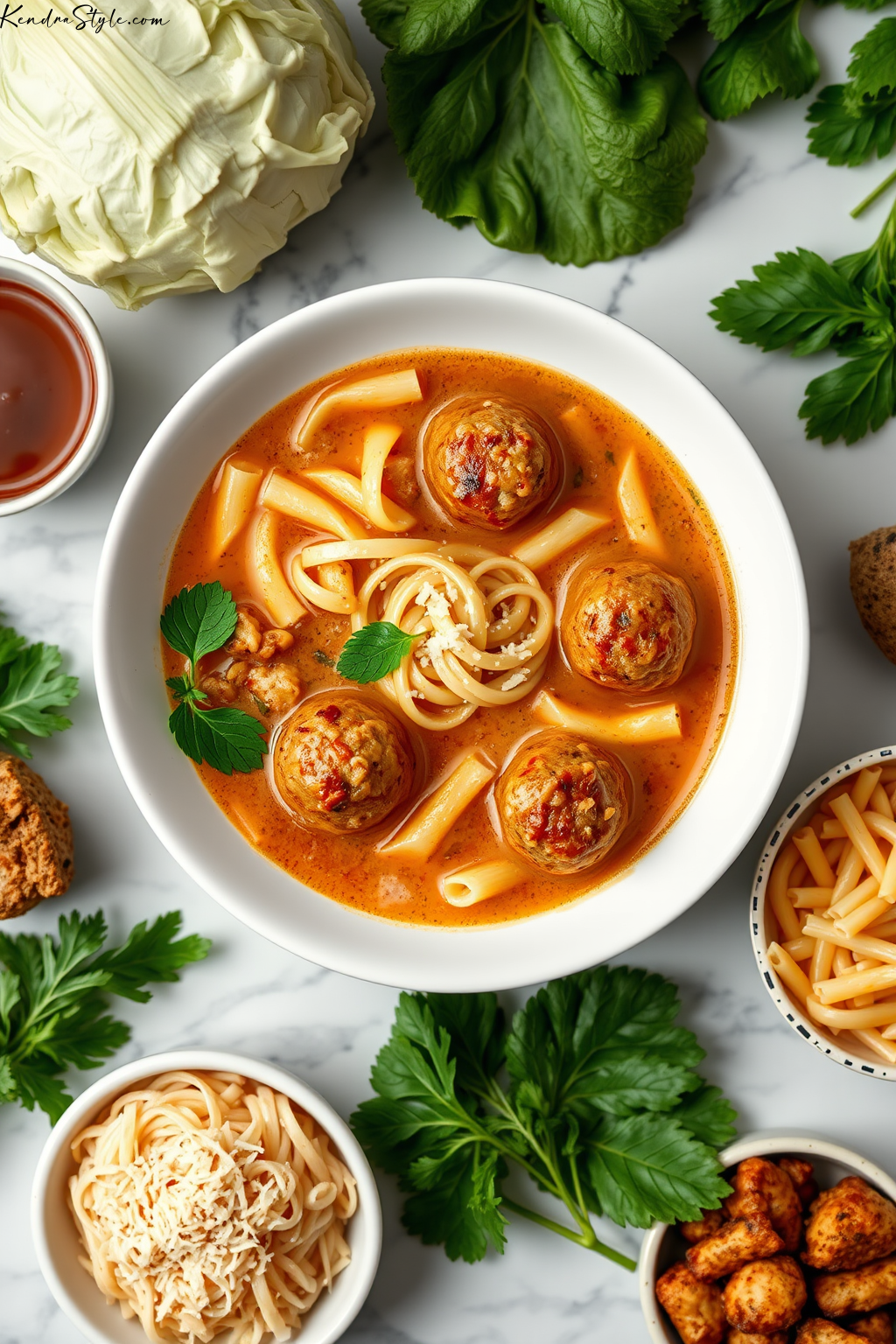 Cabbage Meatball Soup Recipe