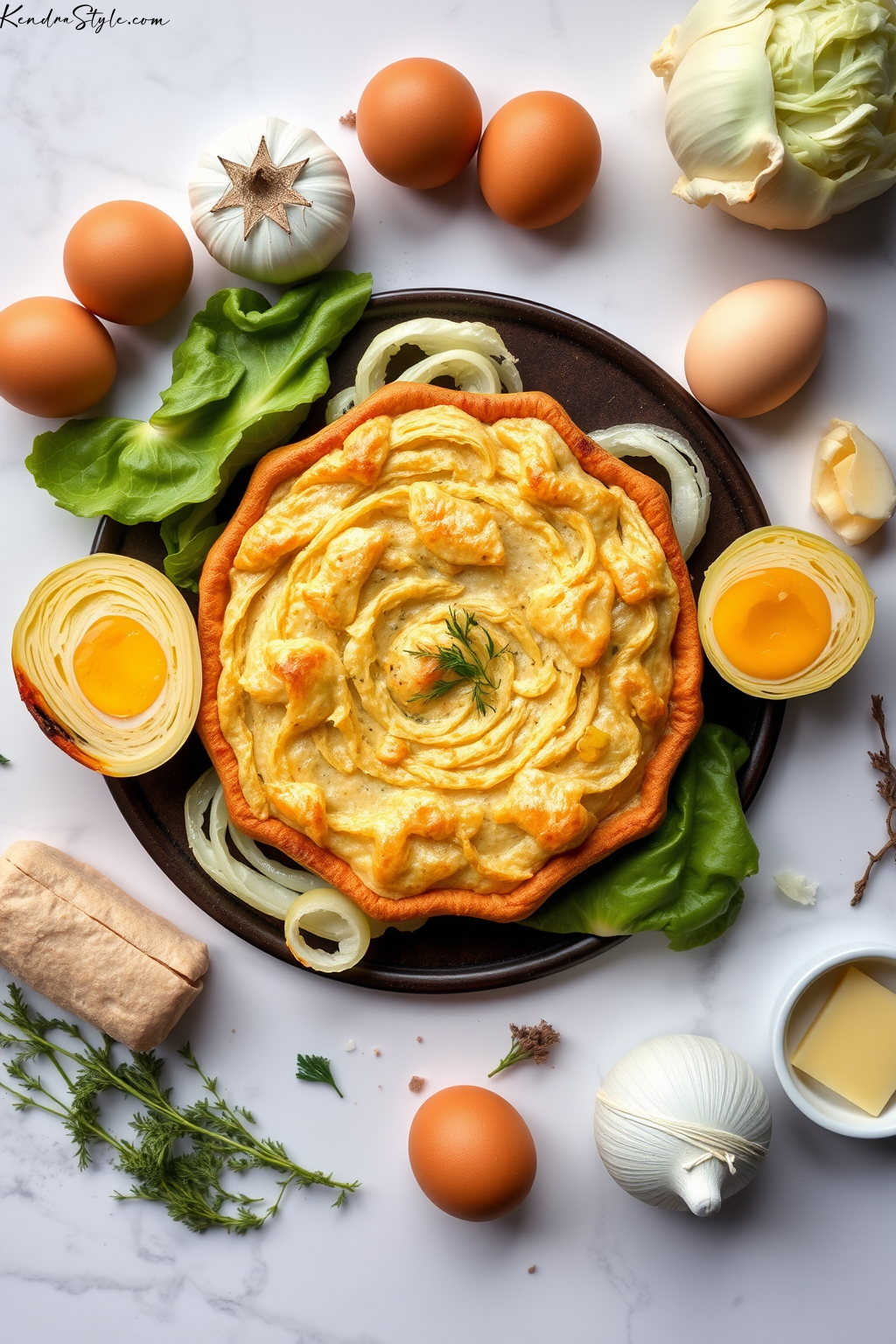 Russian Cabbage Pie Recipe