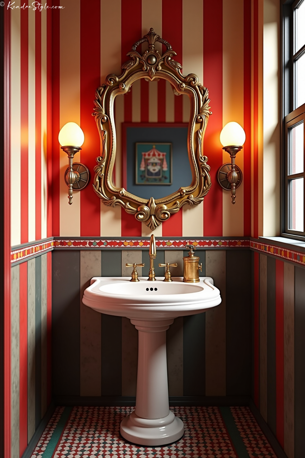 Circus Bathroom Design