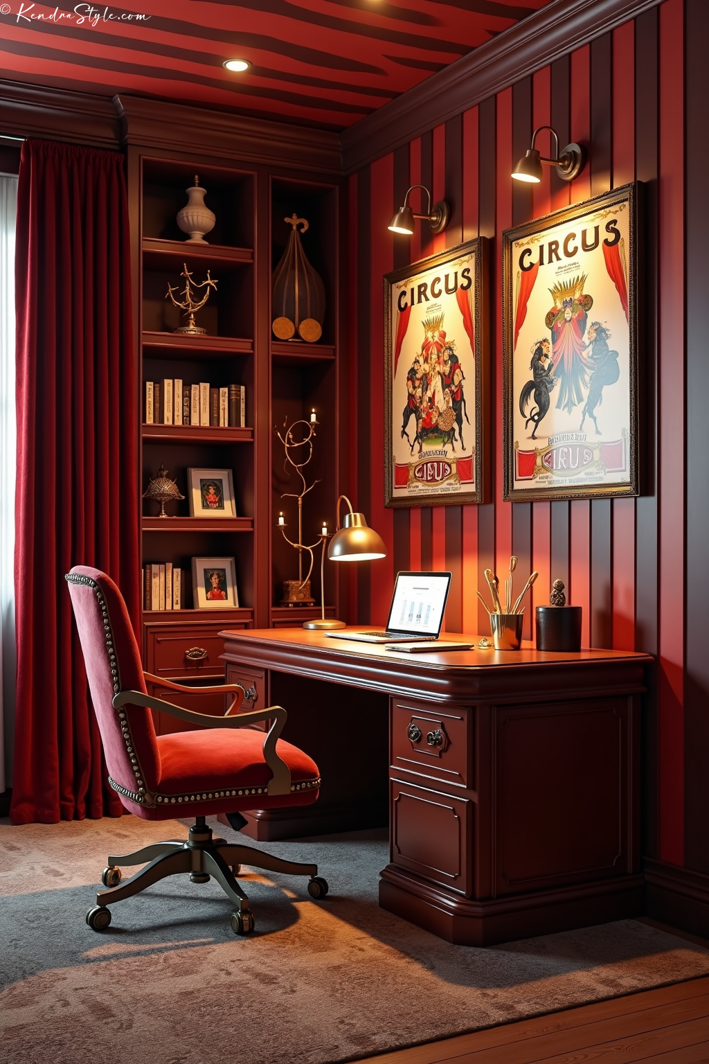 Circus Home Office Design