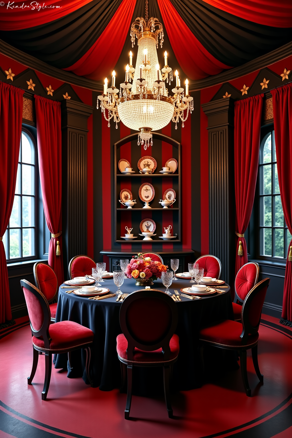 Ring Leader Dining Room Circus Theme