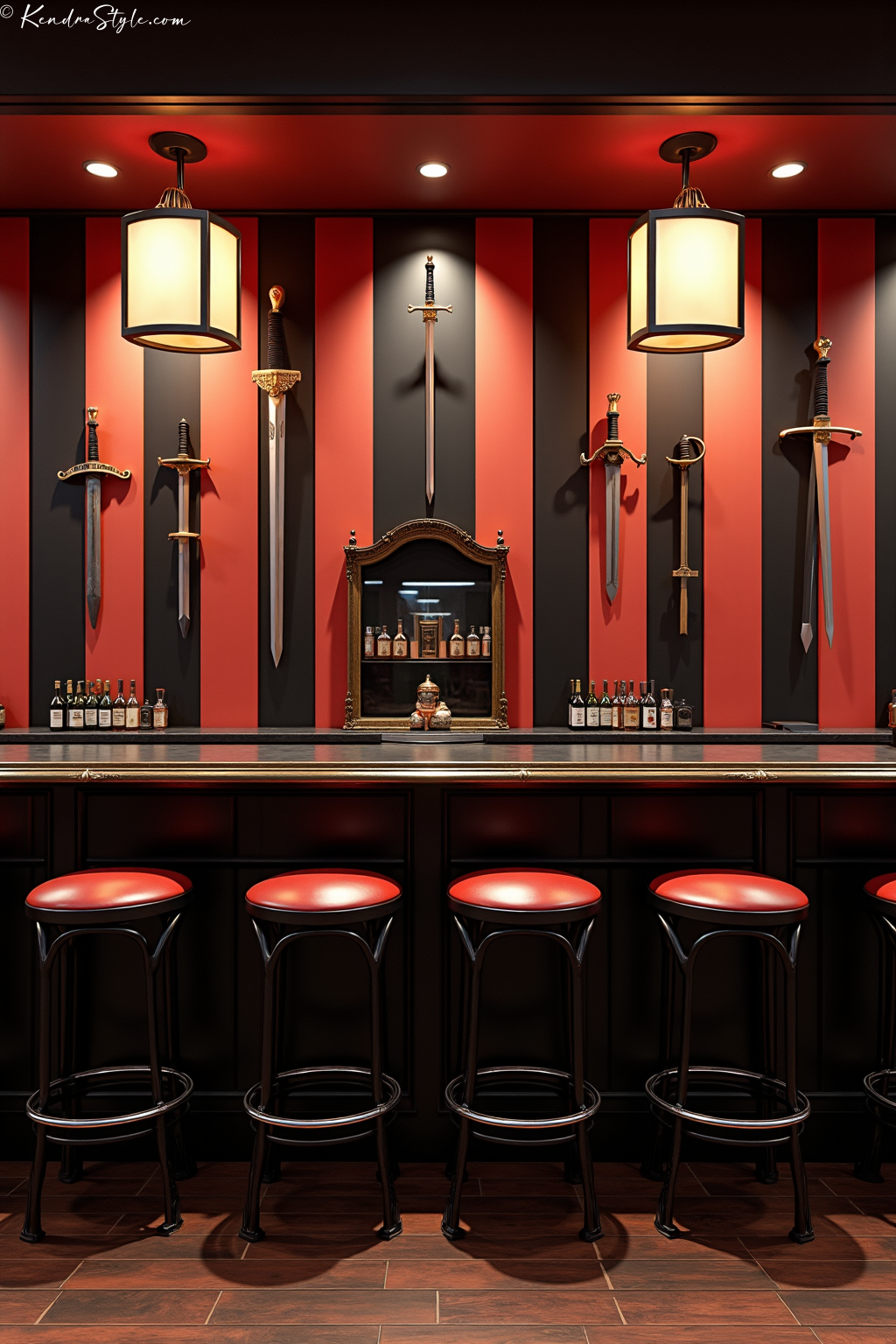 Sword Swallower Circus Bar