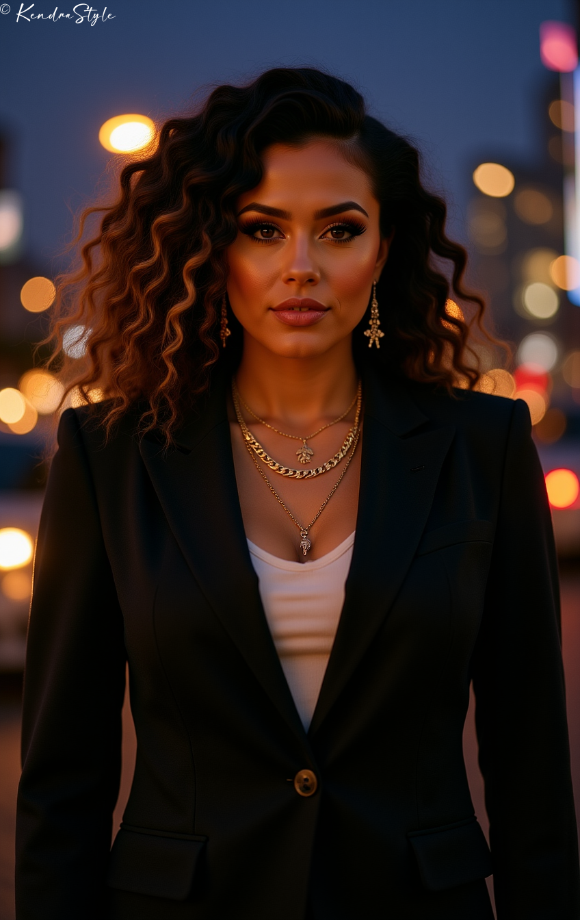 Midnight Black Blazer