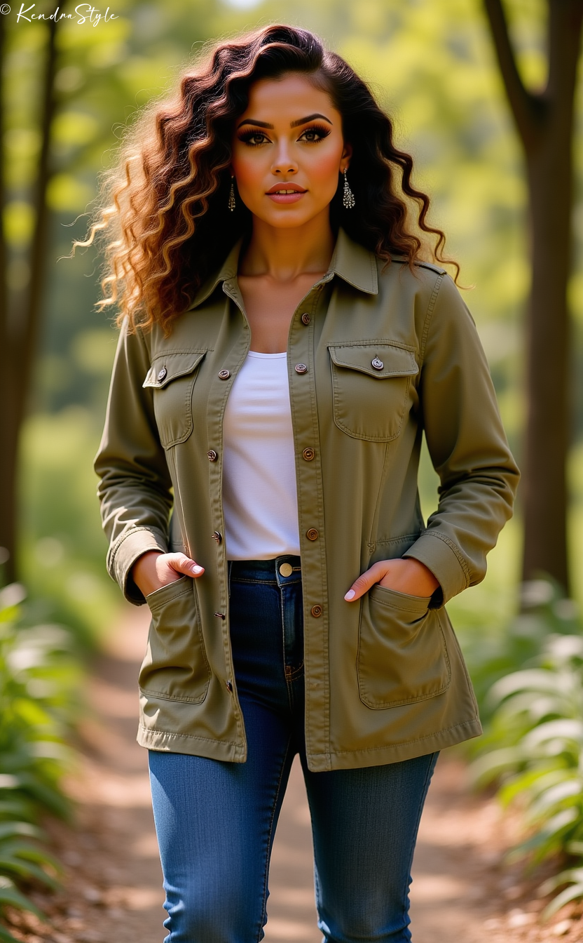 Khaki Field Jacket