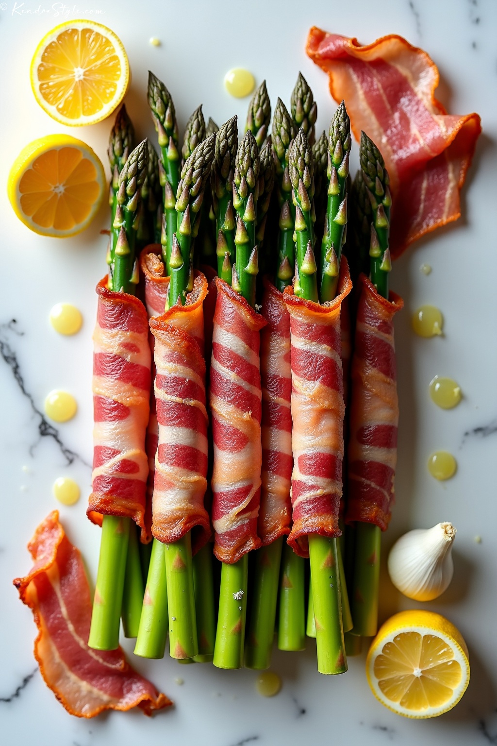 Bacon Wrapped Asparagus Low-Carb Recipe