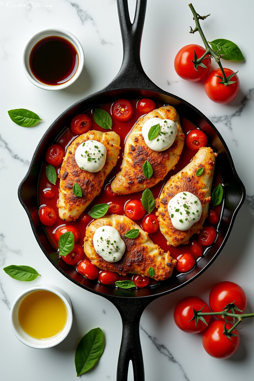 Caprese Chicken Low-Carb Recipe