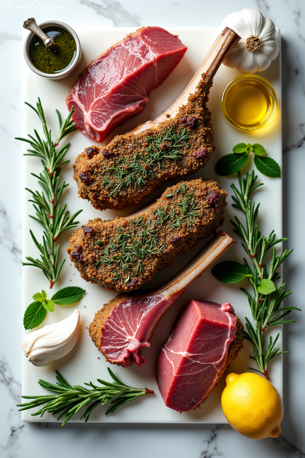 Lamb Chops Mint Low-Carb Recipe