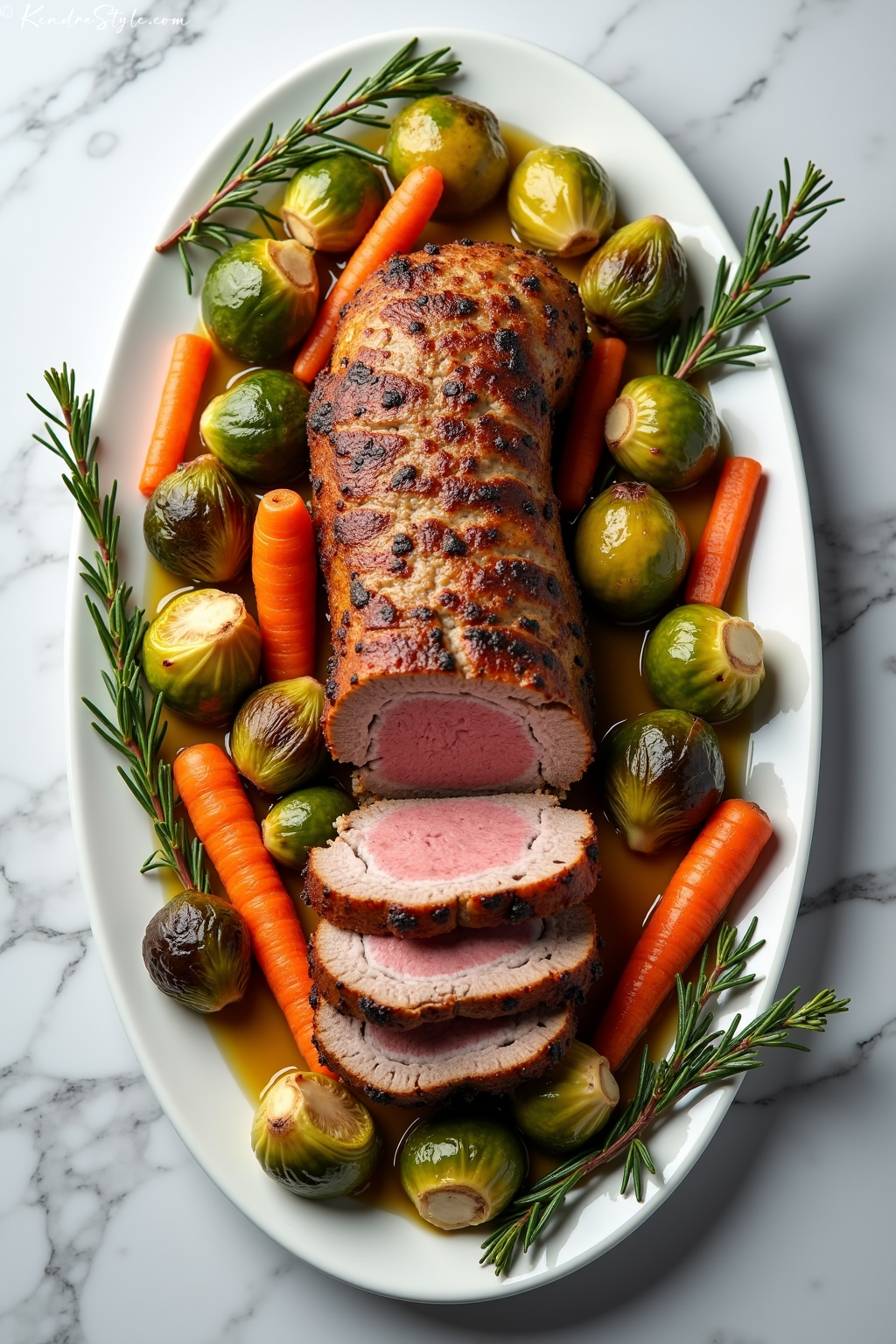 Pork Tenderloin Vegetables Low-Carb Recipe