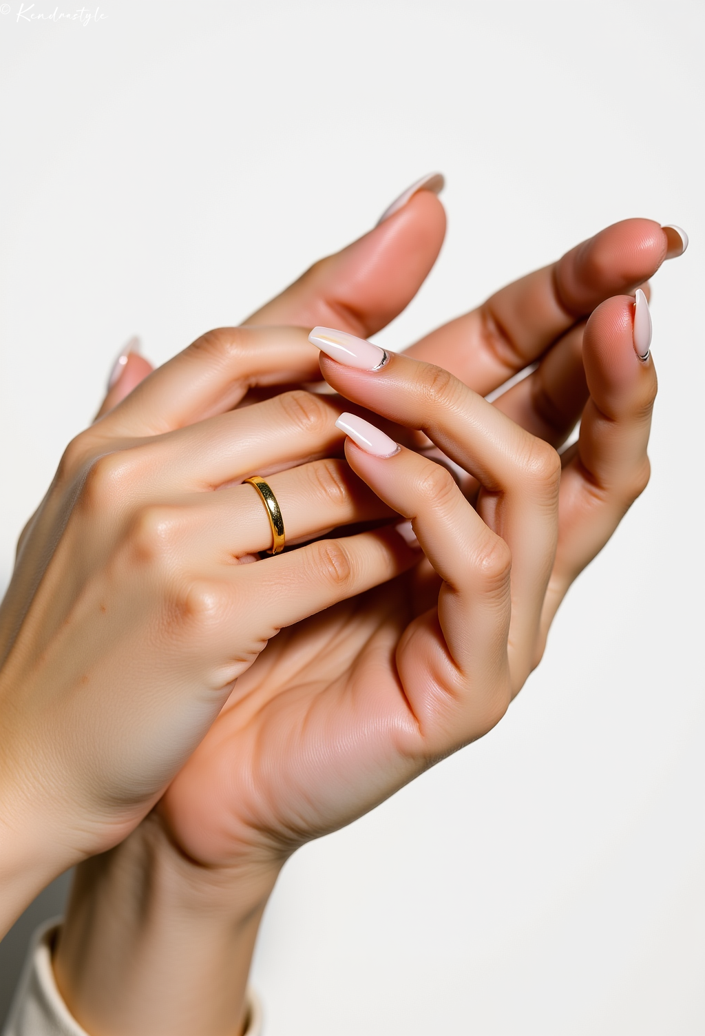 Minimalist Chic Orange - Nail Art Design Inspiration