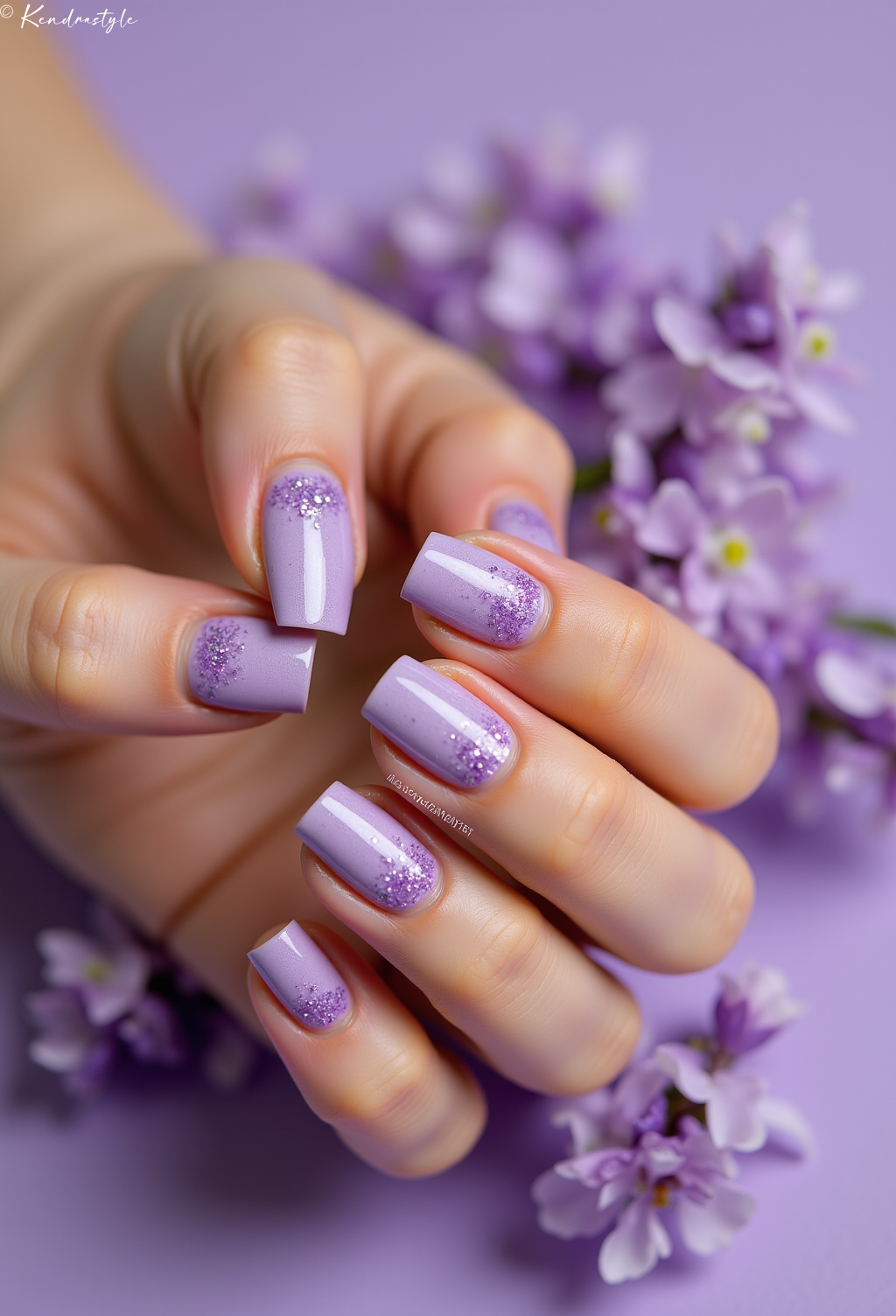 Lavender Dreams - Nail Art Design Inspiration