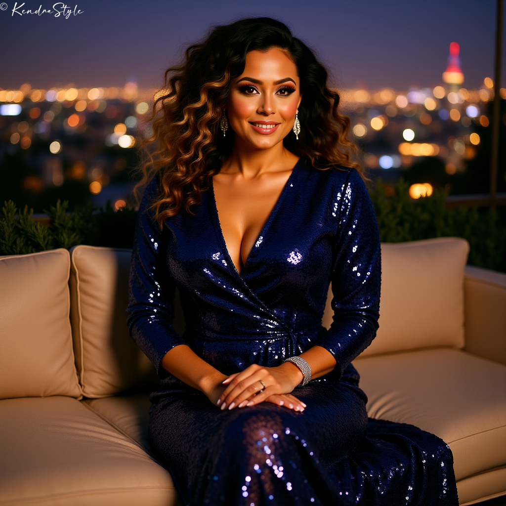 Gold Strapless Glamour Dress