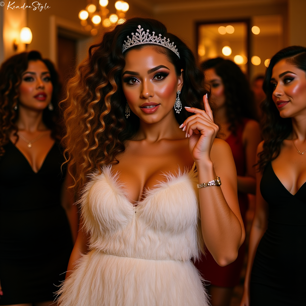 Blush Pink Strapless NYE Dress