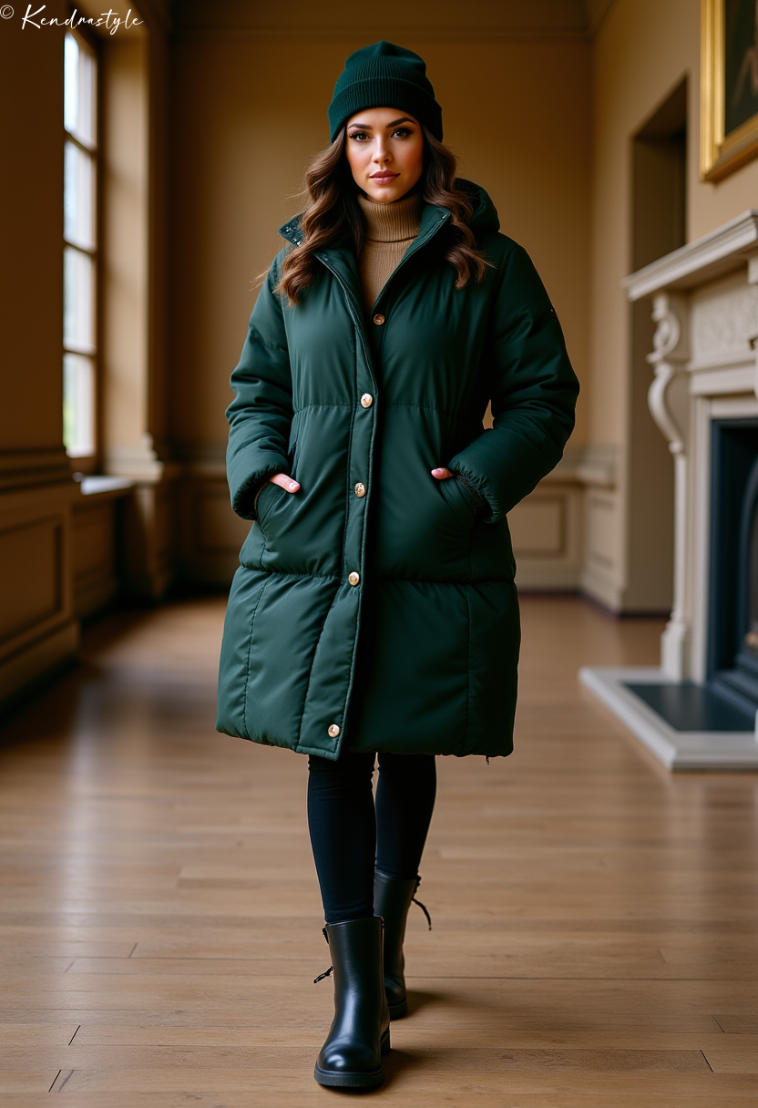 Gray casual winter cool outfit