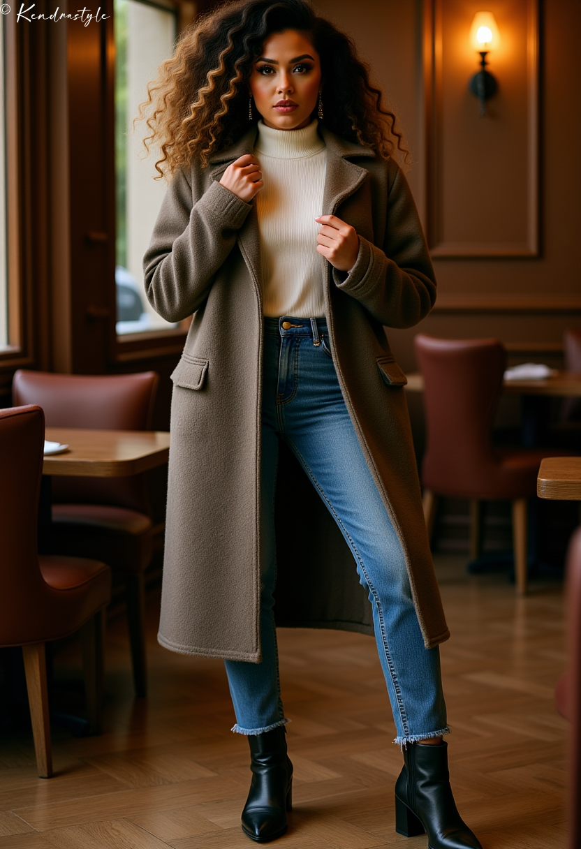 Navy formal dress winter elegant