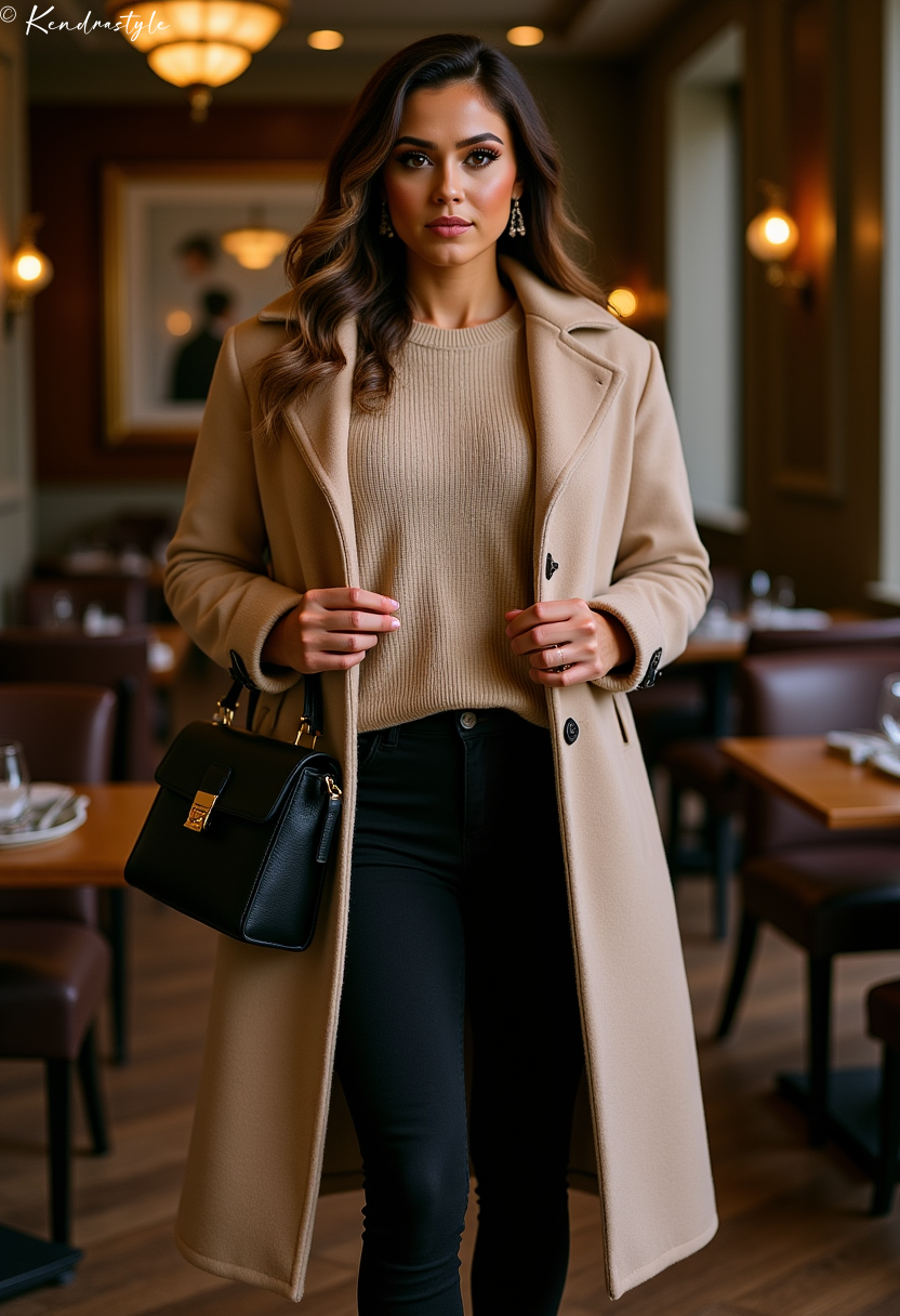 Gray suit power winter professional