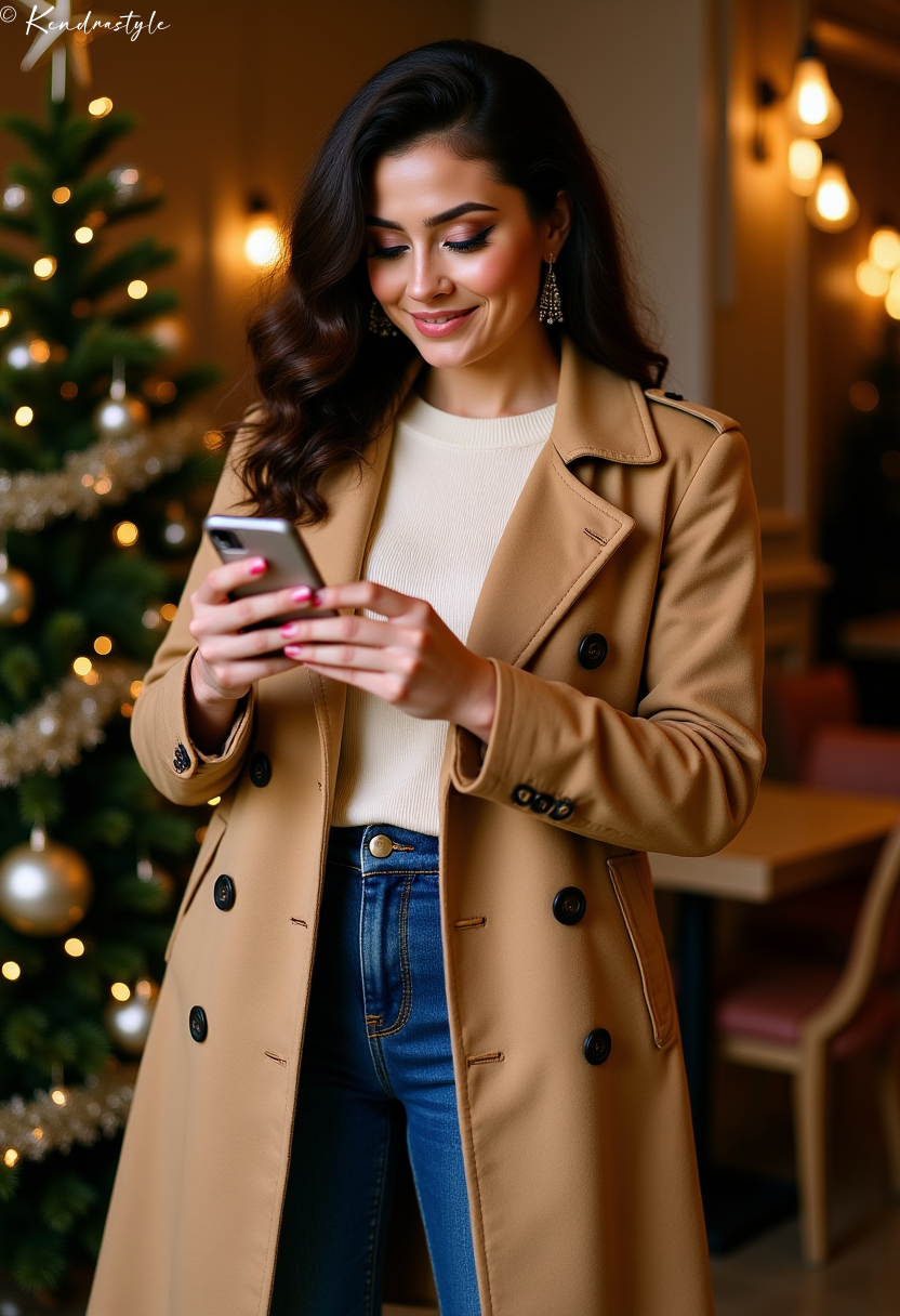 Burgundy velvet winter luxury outfit