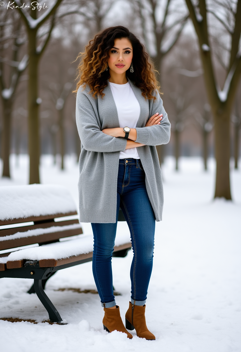 Winter Coat Outfit 4