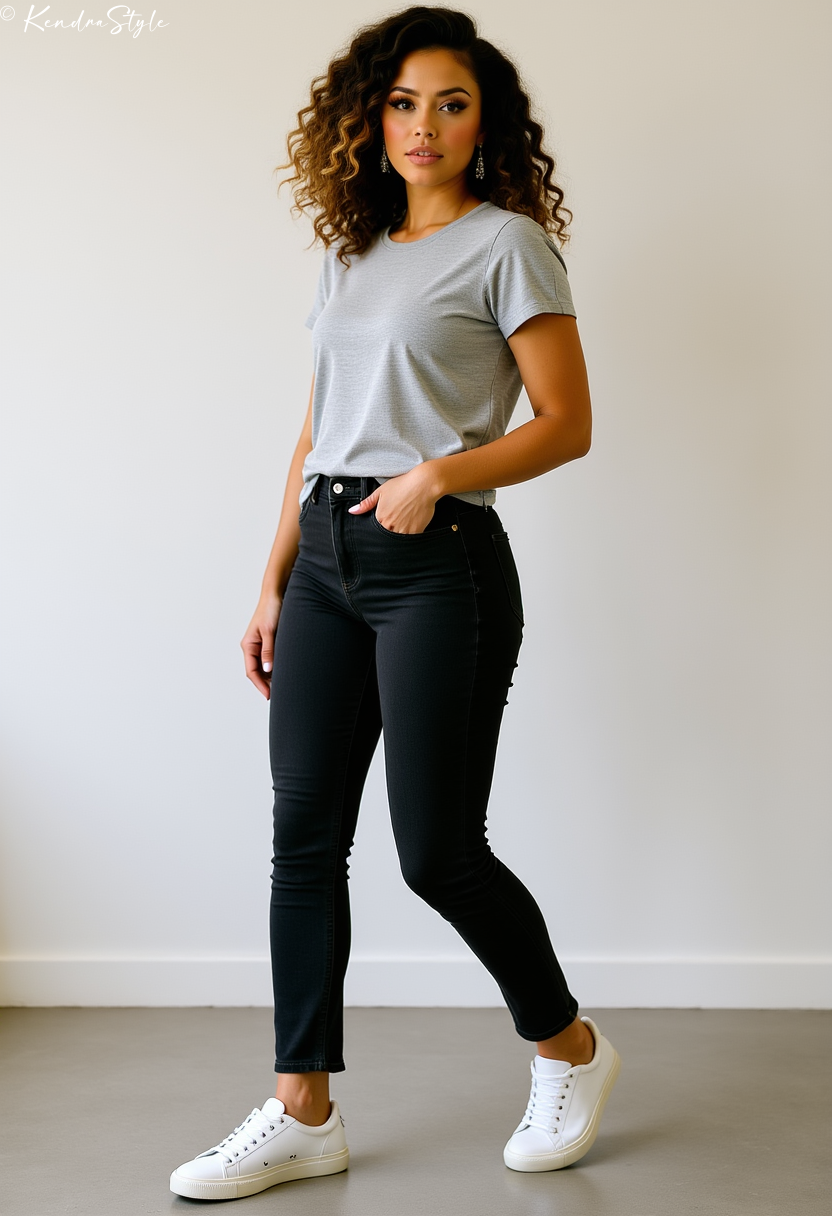 Grey T-Shirt - Capsule Wardrobe Essential