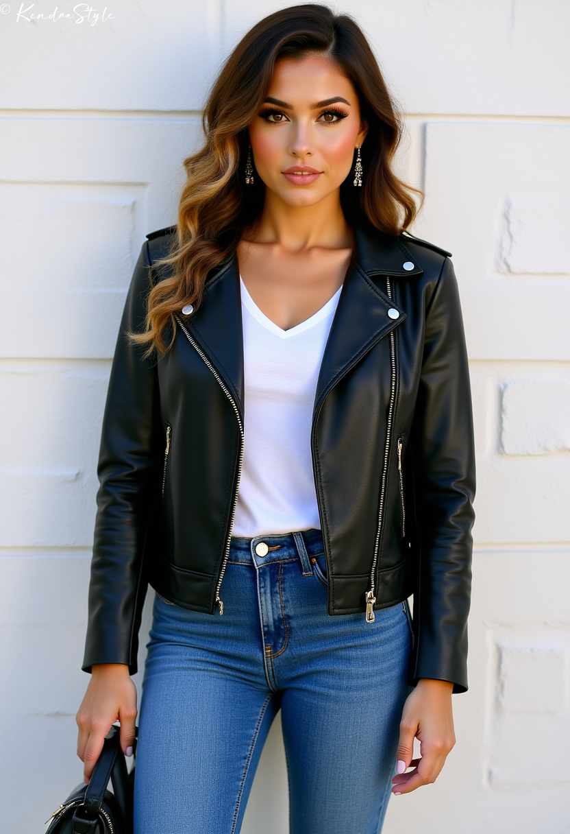 Leather Jacket - Capsule Wardrobe Essential