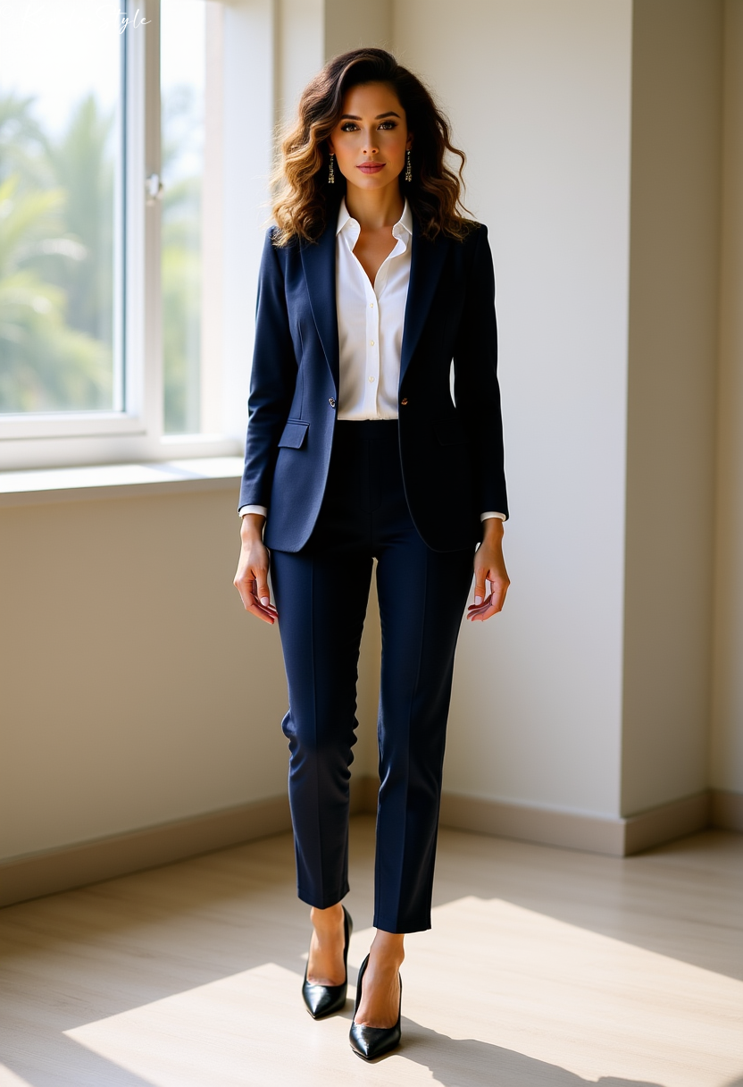 Office Ready Look - Capsule Wardrobe Outfit Inspiration