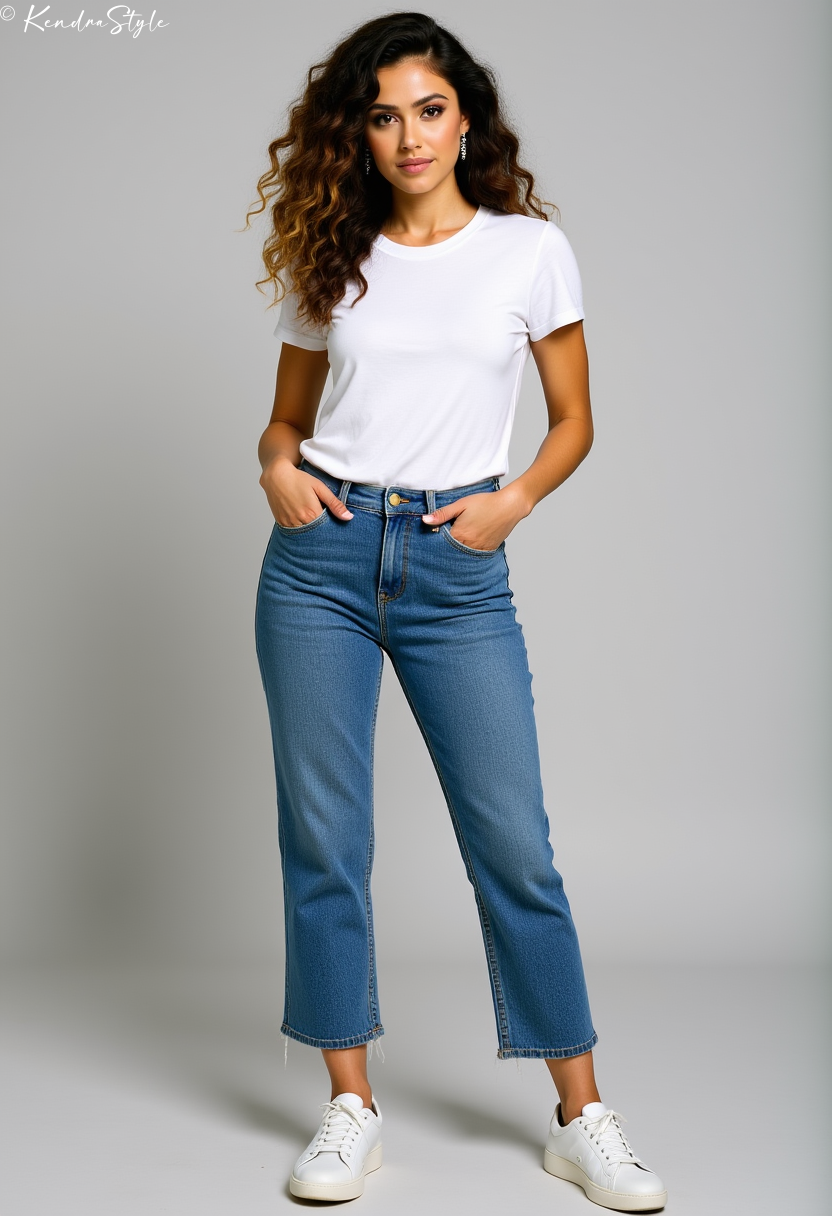 White T-Shirt - Capsule Wardrobe Essential