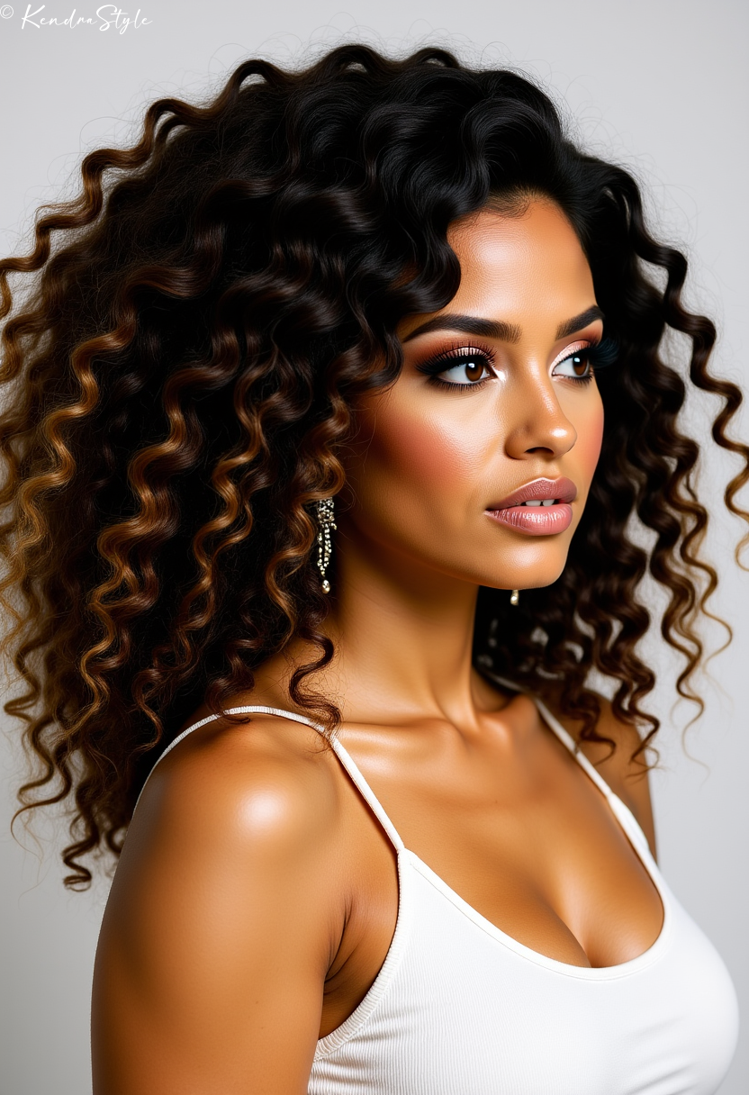 Big Voluminous Curls