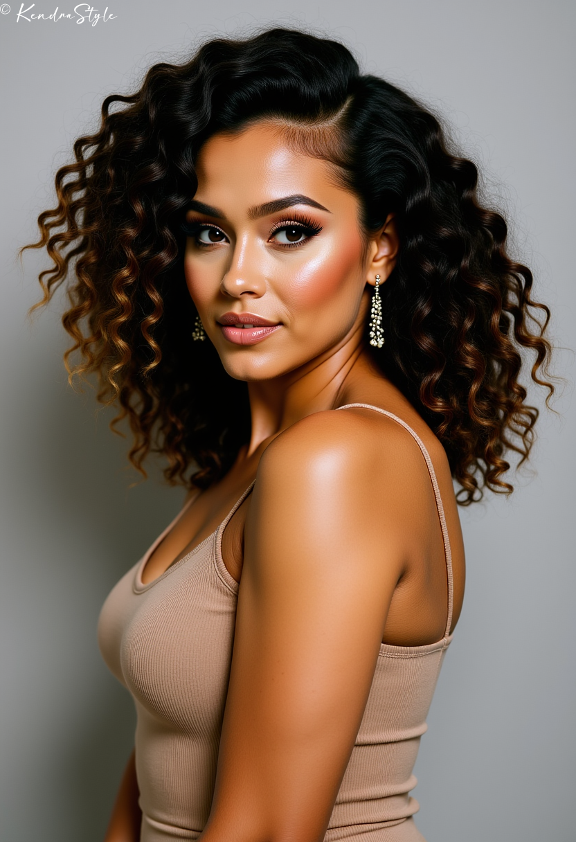 Defined Ringlet Curls