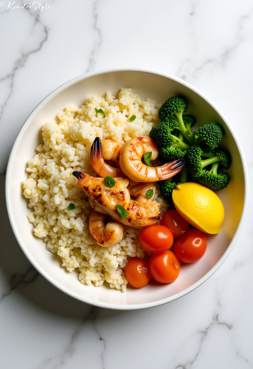 Healthy Cauliflower Rice Bowl Recipe