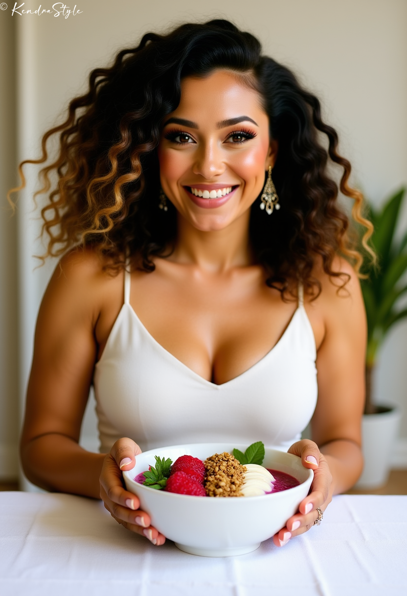 Healthy Dragon Fruit Bowl