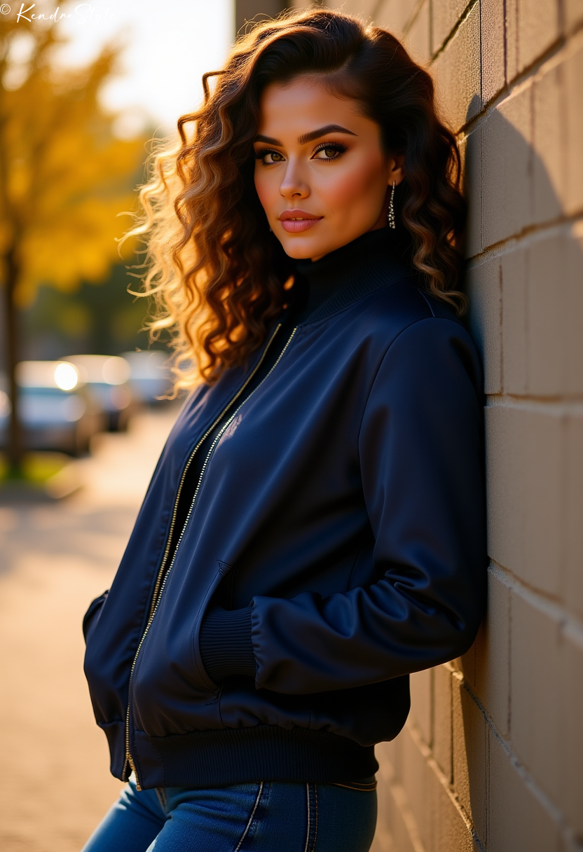 Navy Bomber High Collar