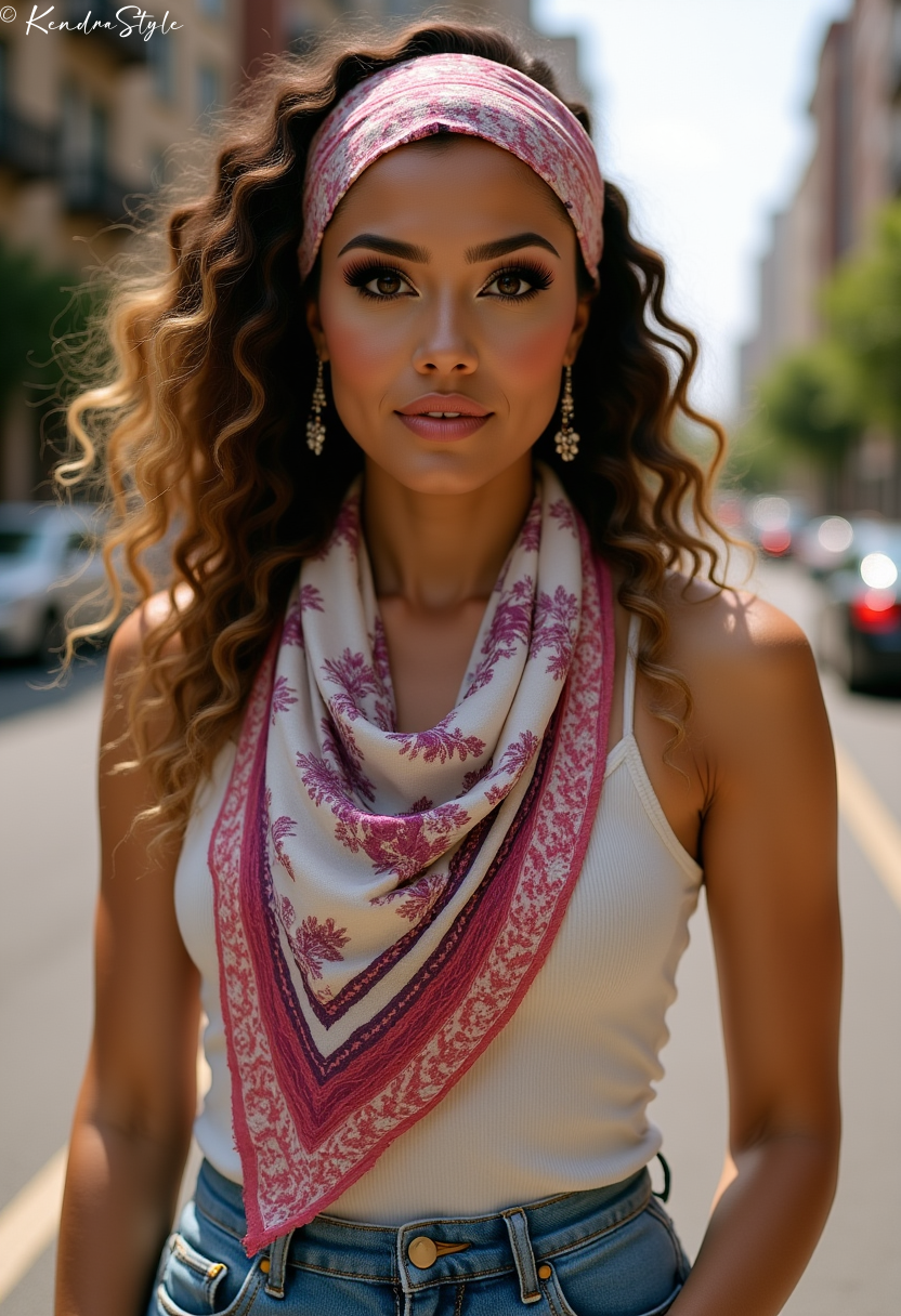 Headband Style Scarf