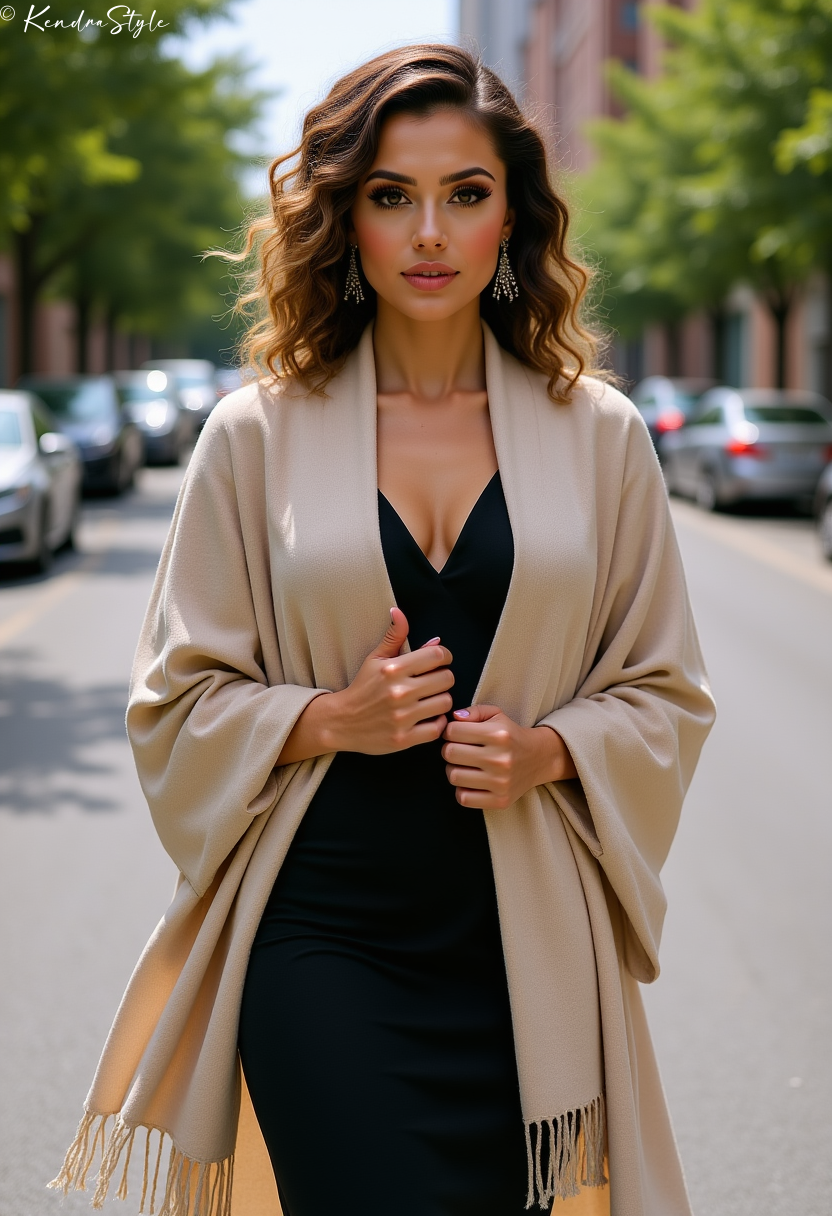 Shawl Wrap Scarf Style