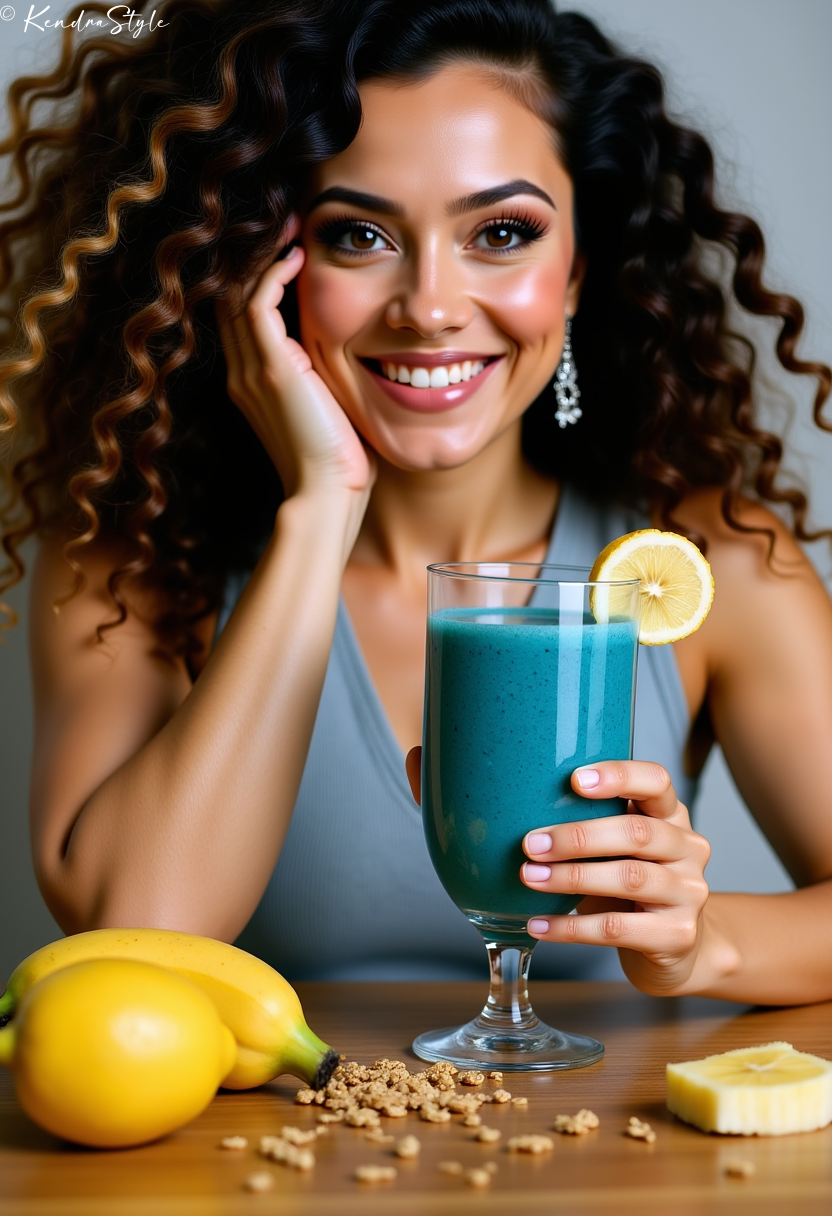 Blue Spirulina Smoothie Recipe