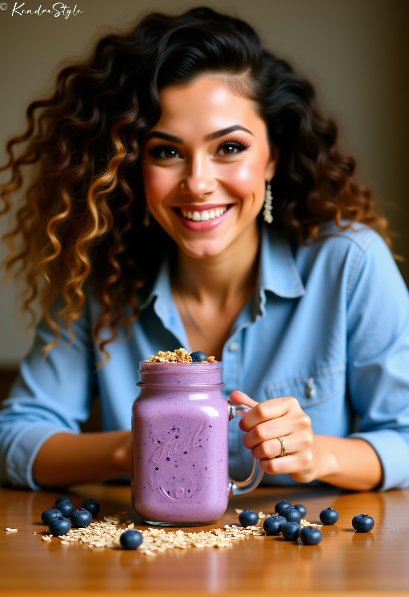 Blueberry Muffin Smoothie Recipe