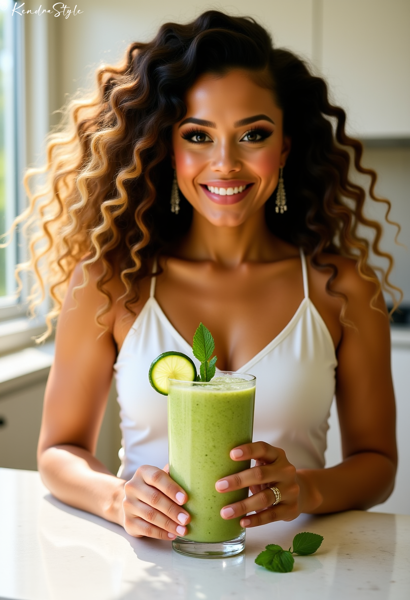 Cucumber Lime Smoothie Recipe