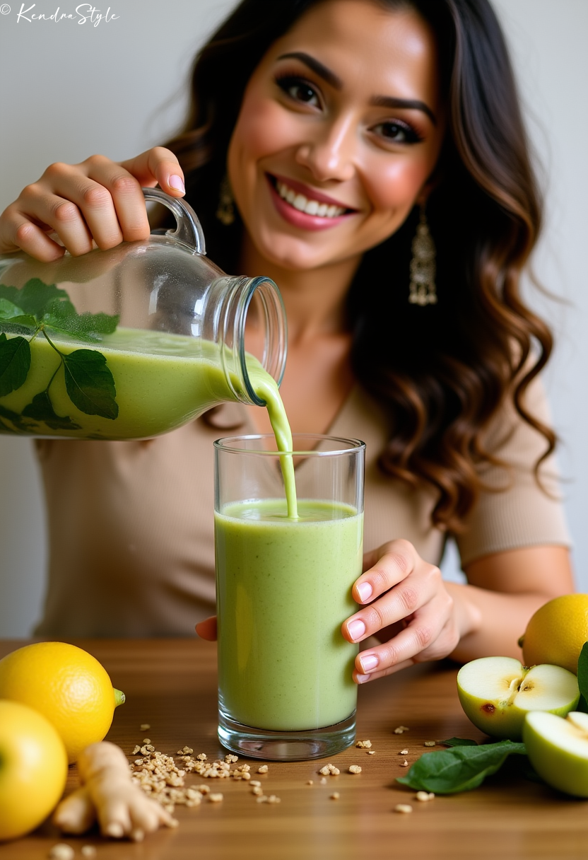 Green Apple Ginger Smoothie Recipe