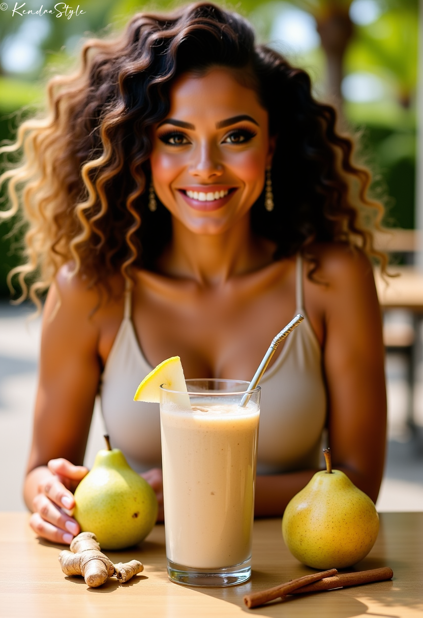 Pear Ginger Smoothie Recipe