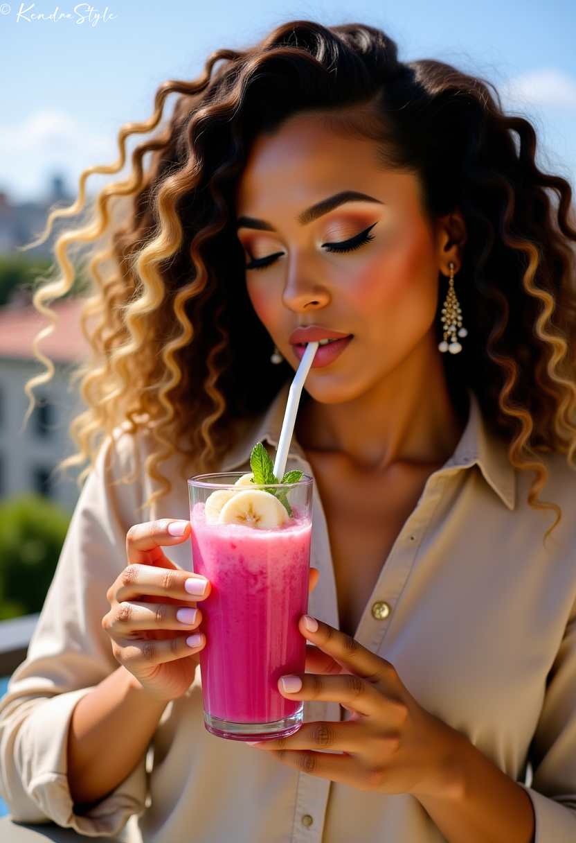 Pink Dragon Fruit Smoothie Recipe