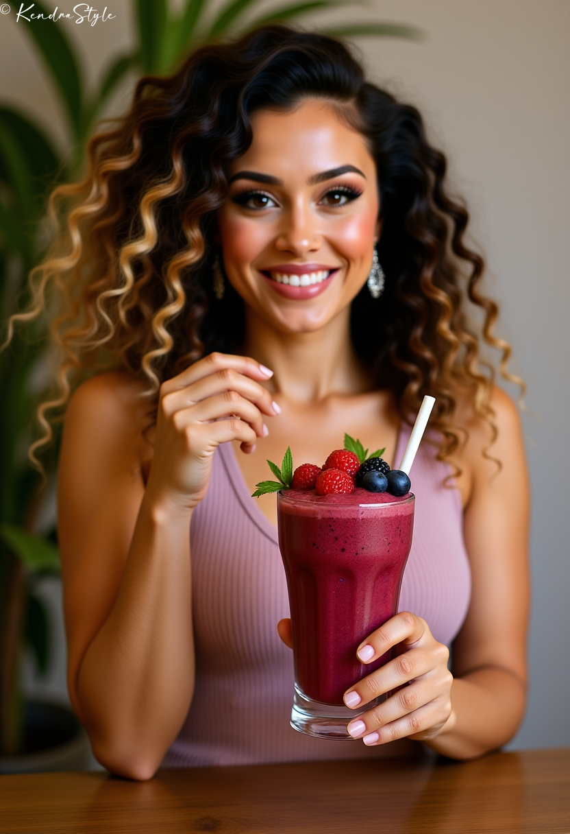 Pomegranate Berry Smoothie Recipe