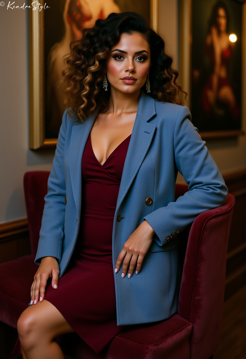 Cool Toned Coat - Valentine's Day 2026 Outfit