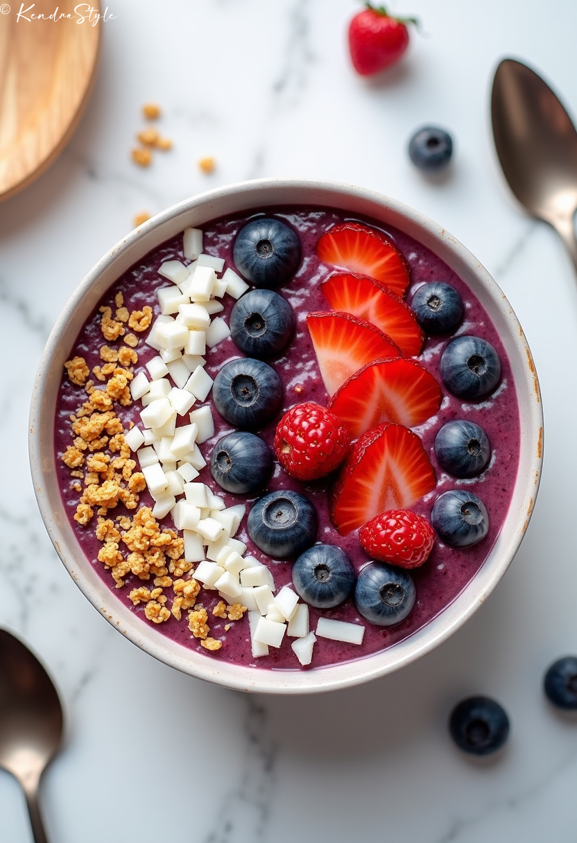 Vegetarian Acai Bowl Recipe
