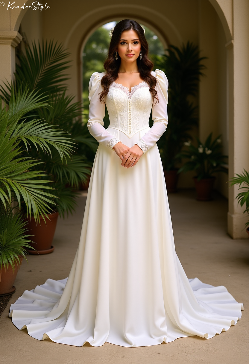 Edwardian Conservatory Vintage Wedding Dress