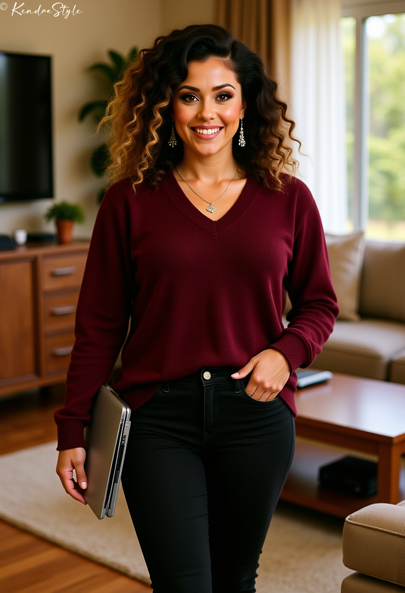 Cozy Meeting Ready Outfit